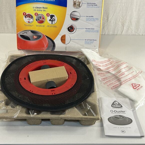O-Cedar O-Duster Robotic Floor Cleaner New Open Box - Picture 5 of 5